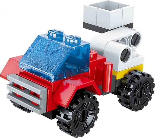 Qman Squros redningskøretøj Skyline 3-i-1 – mini byggesæt