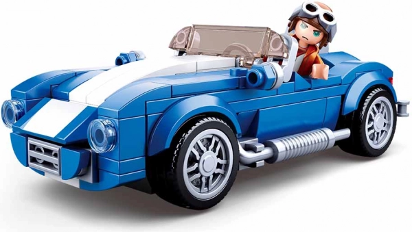 Sluban Modely Sportsvogn Cabriolet