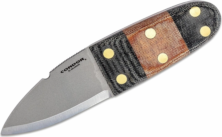 Dolk Condor Primitive Bush 6,7 cm, micarta, læderskede