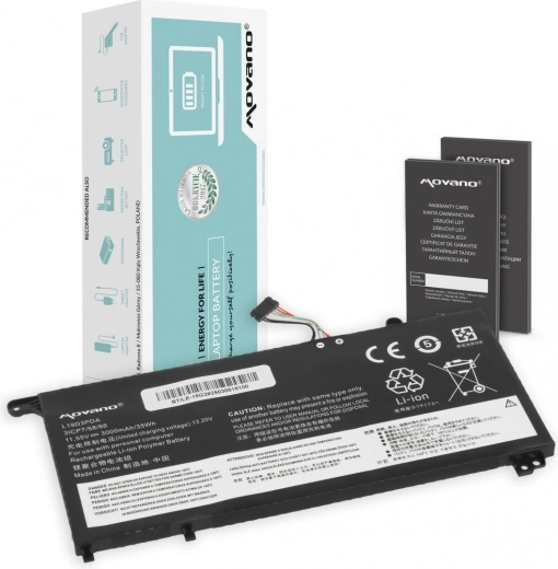 Movano L19M3PDA-batteri til Lenovo ThinkBook 14/15 G2–G5 (IAP/ITL/ACL/ABA) 3000 mAh 35 Wh