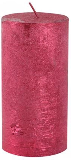 Rustik lys Provence rød 12 cm