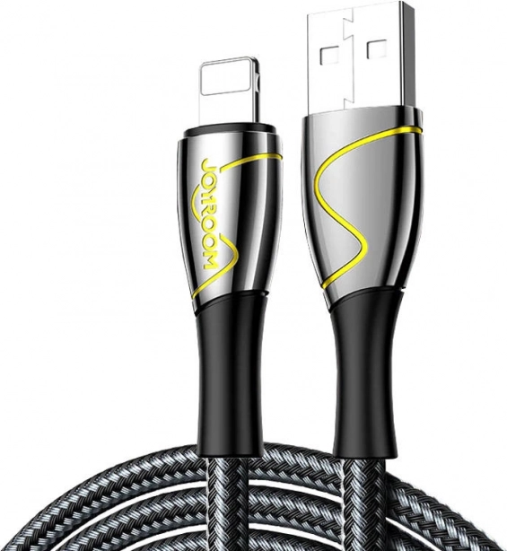 USB-kabel til Lightning Joyroom 2,4A 2 m sort