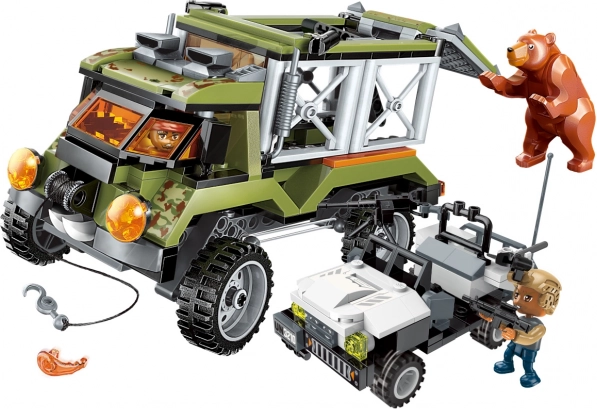 Qman Police Battle Force – flugt af den gigantiske bjørn