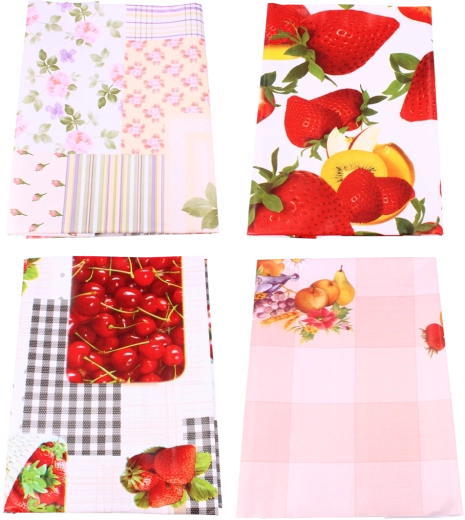 Voksdug vandafvisende 110 × 140 cm med nonwoven-bagside