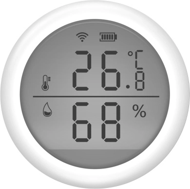 Umax u-smart smart temperatur- og fugtighedssensor med display
