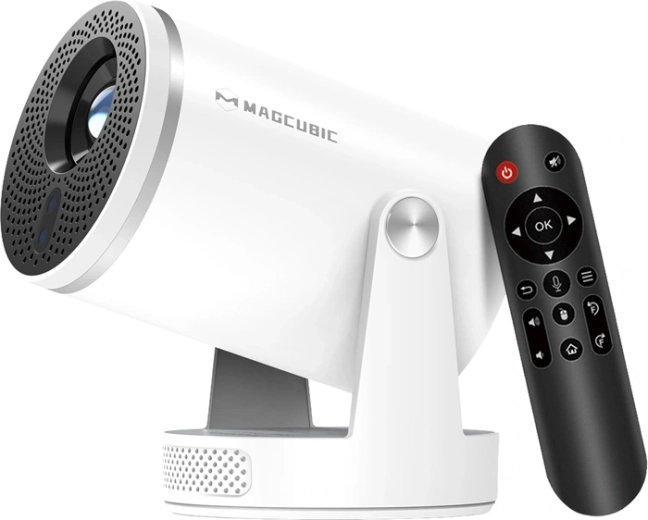 Multimedieprojektor Magcubic HY320Pro med Android 14 (Full HD, Wi‑Fi 6, Bluetooth 5.4)