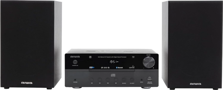Aiwa mini hi‑fi-tårn msbtu-550