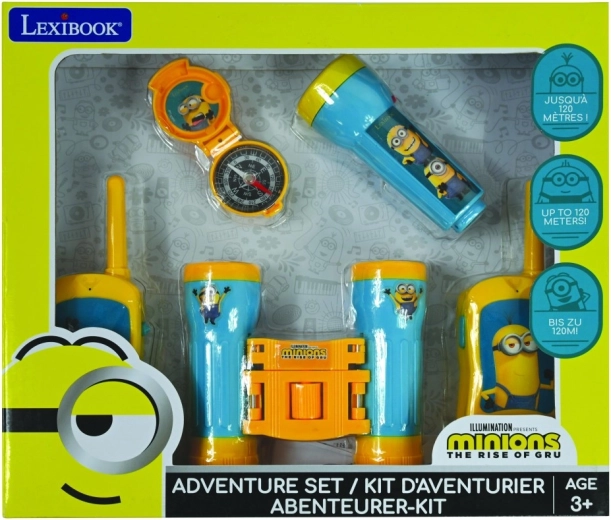 Eventyrsæt med walkie-talkies med Minions