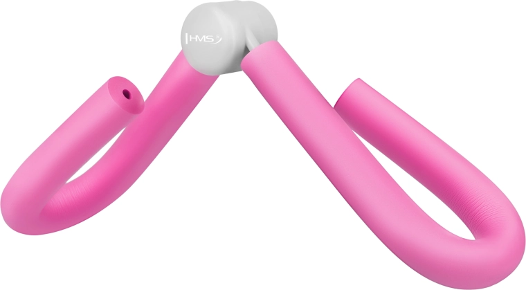 HMS Thigh Master TM01 lår- og armmuskeltræner grå‑rosa