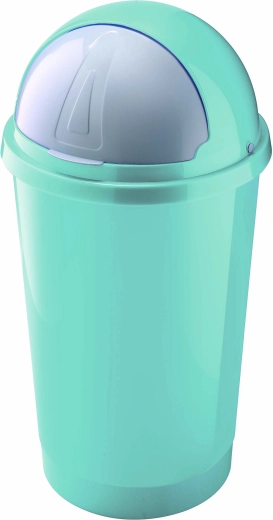 Plastikskraldespand HEIDRUN 6 l med vippelåg