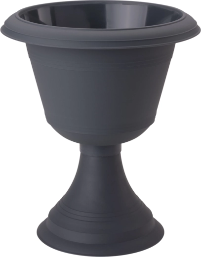 Gazon blomsterpotte glat antracit