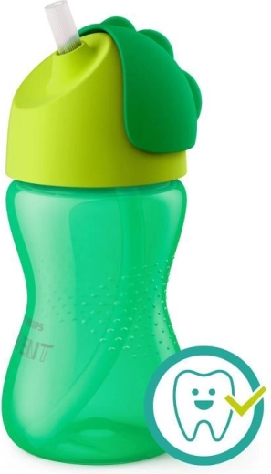 Philips AVENT drikkekop med fleksibelt sugerør 300 ml til drenge