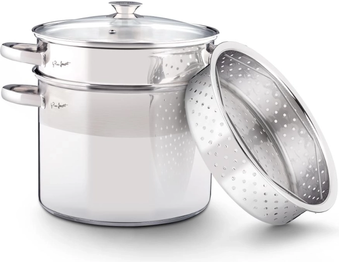 Lamart pastagryde med si og dampindsats 6 l