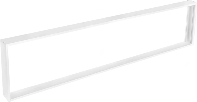 Solight hvid aluminiumsramme til LED-panel 295 × 1195 mm