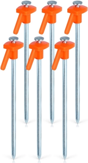 Sæt med teltpløkker 21 cm – 6 stk.