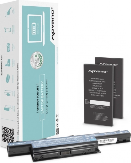 Movano laptopbatteri til Acer 4400 mAh (48 Wh) li-ion