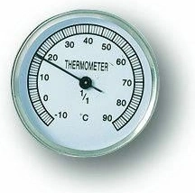 TFA analogt termometer til jord og kompost i rustfrit stål