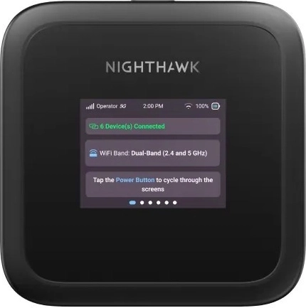 Netgear Nighthawk M3 5G mobil hotspot med Wi‑Fi 6