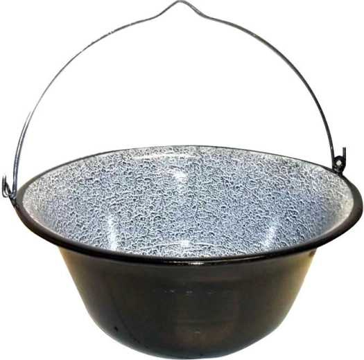 Emaljeret gryde 16 l