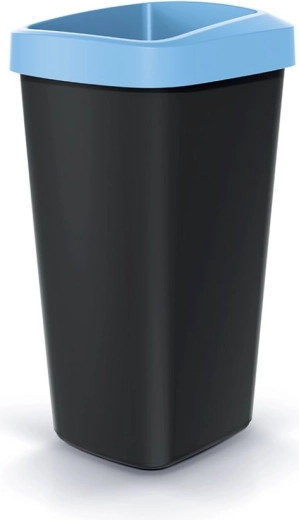 Affaldsspand 25 l lyseblå COMPACTA Q DROP