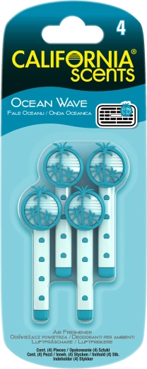 Duftpinde til ventilationsrist California Scents Ocean Wave