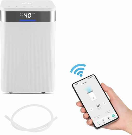 Bauerkraft-affugter med Wi‑Fi 12 l/24 t