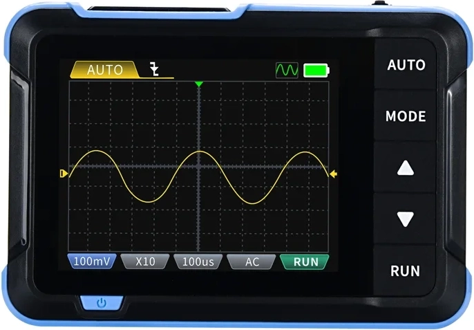 FNIRSI DSO153 bærbart mini-oscilloskop med signalgenerator