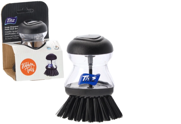 Opvaskebørste med dispenser