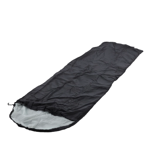 Turistsovepose 215 × 75 cm sort