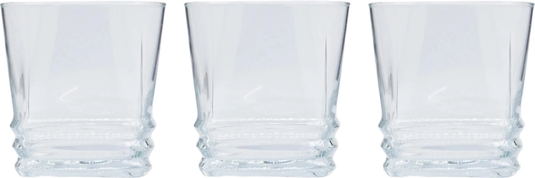Elegan glas 315 ml lave, sæt 3 stk