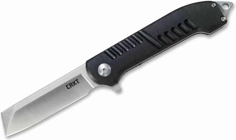 CRKT Razel GT sort foldekniv med assisteret åbning og glasknuser