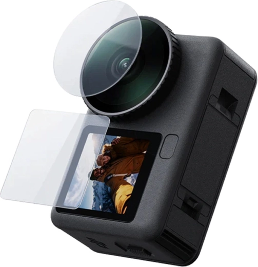 Telesin-sæt med hærdet glas til DJI Osmo Action 6 (linse og skærme)