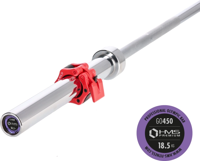 Olympisk stang HMS PREMIUM GO450 220 cm, diameter 50 mm