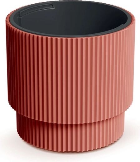 Blomsterkrukke med indsats Milly 39,5 cm kobberfarvet