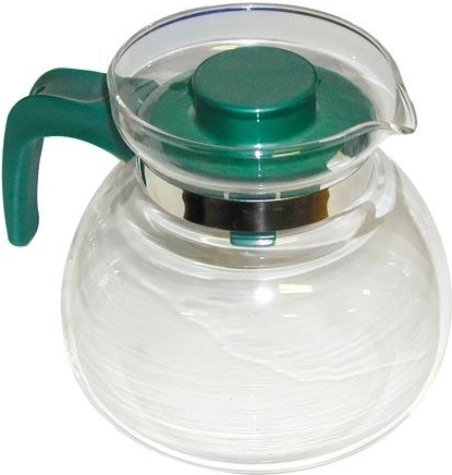 Glastekande Svatava 1,5 l med plastlåg og hank