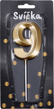 Guld festlys - tal 9