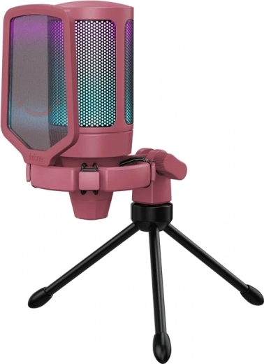 Gaming USB-kondensatormikrofon Fifine A6VR rød - 1 stk.