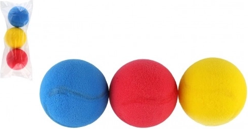 Skumtennisbolde til soft tennis 7 cm 3 stk