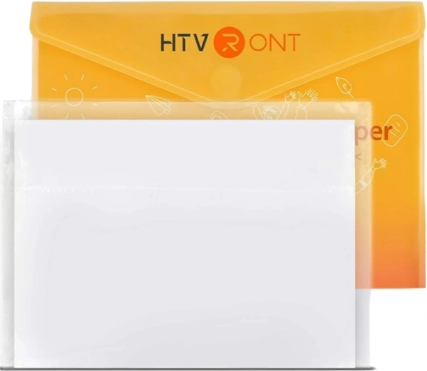 HTVRONT blank blank selvklæbende folie A4