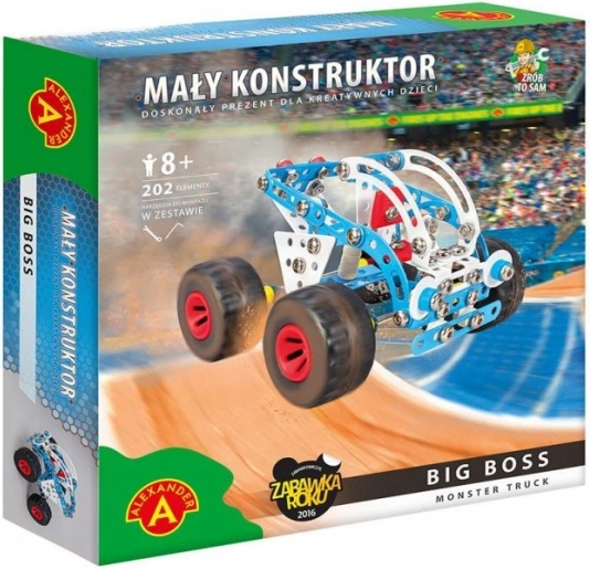 Byggesæt Small Construct eller Monster Truck Big Boss