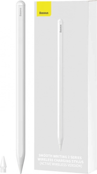 Baseus Smooth Writing 2 kapacitiv stylus til iPad – hvid