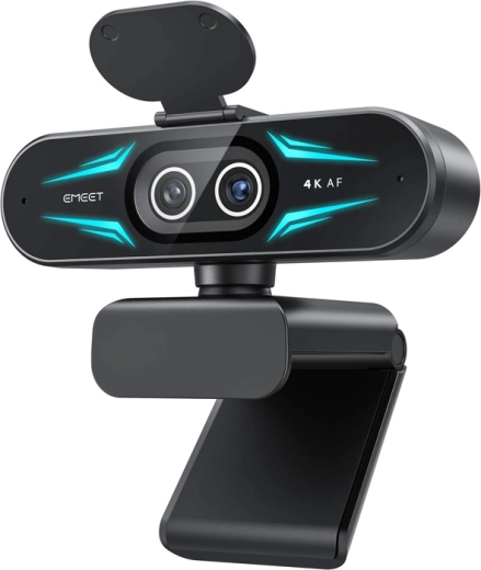 Emeet SmartCam C60E 4K Dual – dualt webkamera med 4K‑opløsning