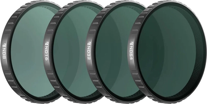 Freewell Standard Day filter-sæt til DJI Osmo Action 6 – 4 stk.