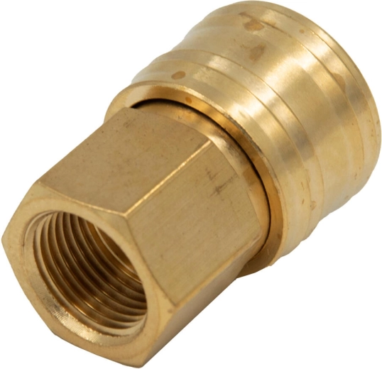 Hurtigkobling med indvendigt gevind 3/8" i messing