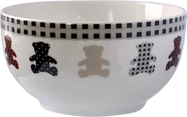 Serveringsskål med bjørnetryk 500 ml