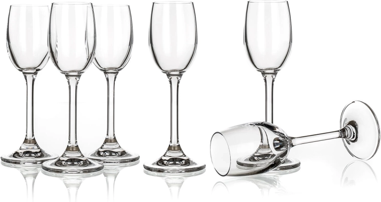 Likørglas 60 ml Leona – sæt 6 stk.