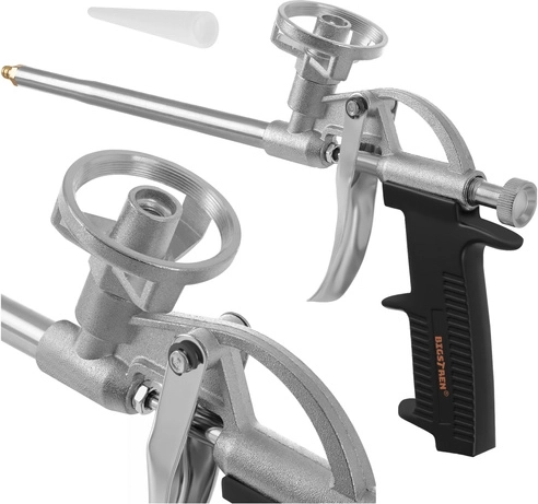 Metalpistol til montageskum BIGSTREN med regulering