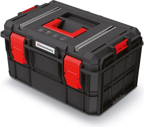 Værktøjskasse Kistenberg X BLOCK TECH, 546 × 380 × 307 mm, sort