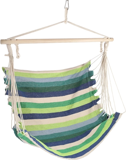 Brasiliansk hængestol NILS Camp grøn