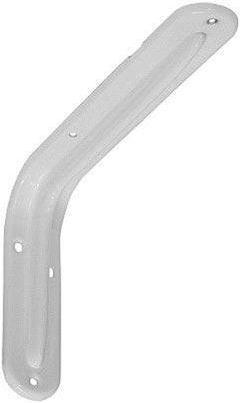 Konsolbeslag til hylde 200 × 140 mm hvid